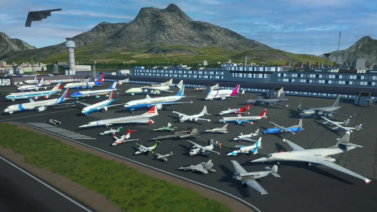 Screenshot from Airplane Flight Simulator: EVO