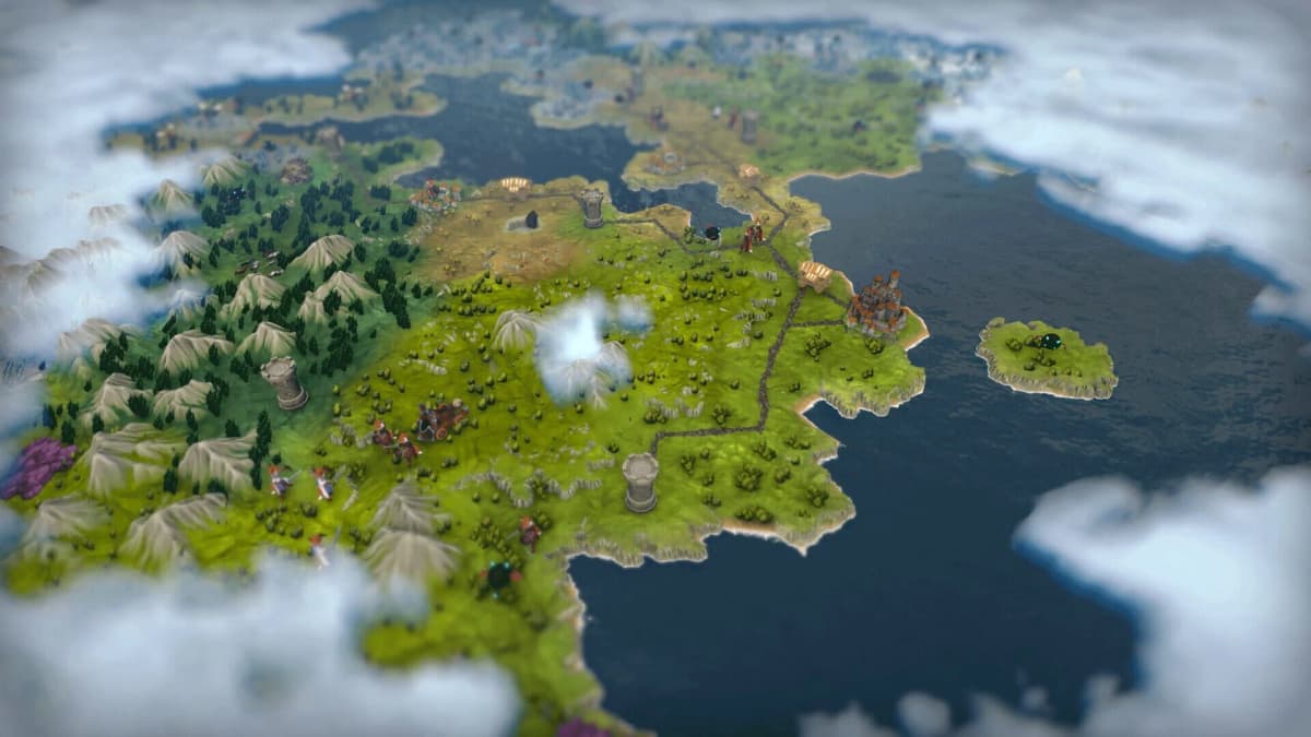 Screenshot from Raev: Kingdom on the Distant Shores