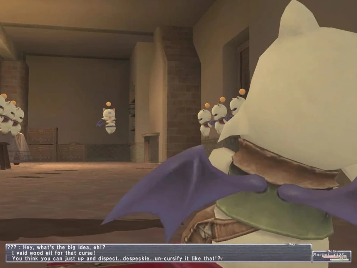 Screenshot from Final Fantasy XI: A Moogle Kupo d'Etat