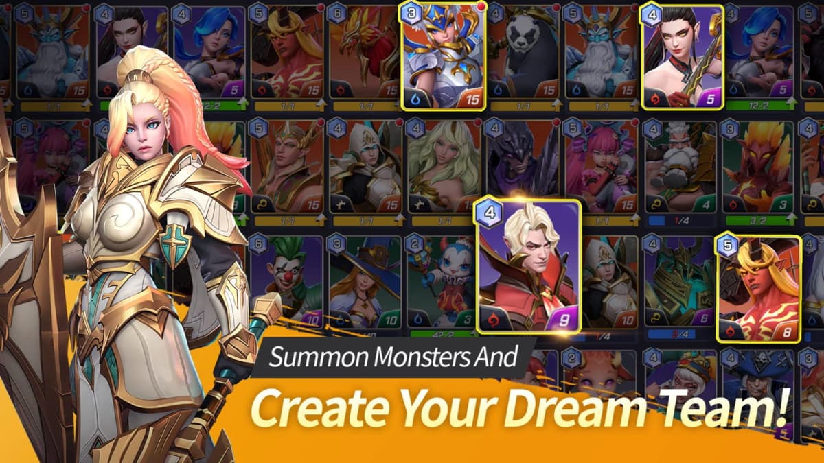 Screenshot from Summoners War: Lost Centuria