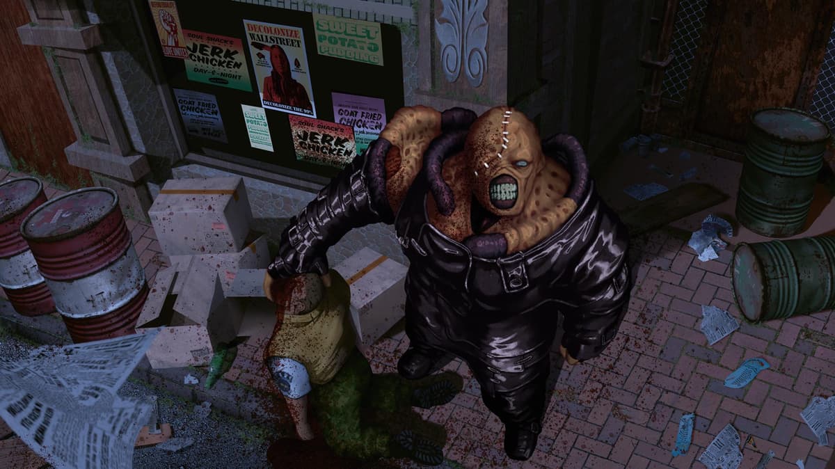 Premium Resident Evil statues (Leon, Jill, Nemesis on your shelf) – trailer / artwork