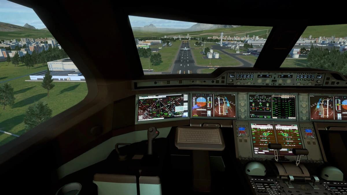 Screenshot from Airplane Flight Simulator: EVO