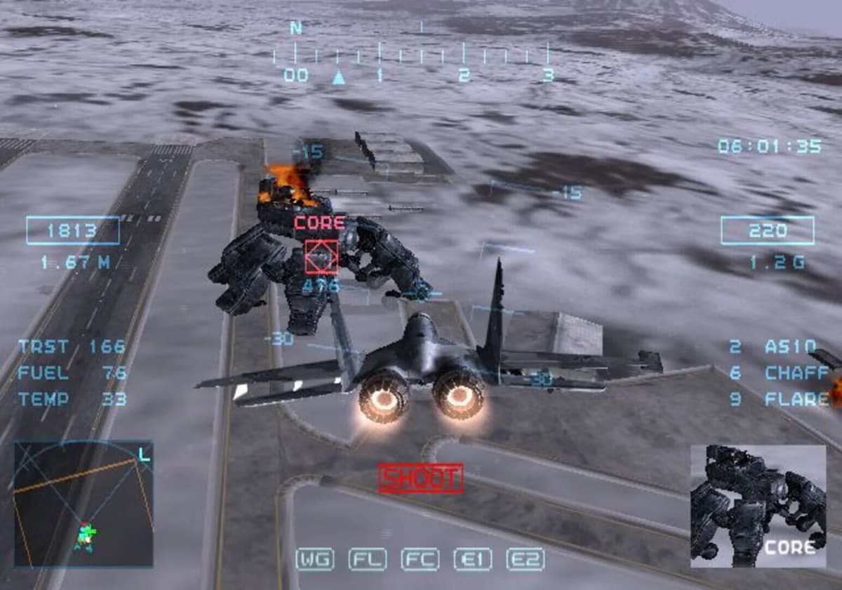 Screenshot from Lethal Skies Elite Pilot: Team SW