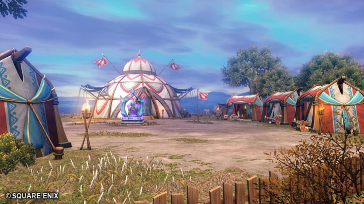 Screenshot from Dragon Quest X: Mirai he no Tobira to Madoromi no Shoujo Online