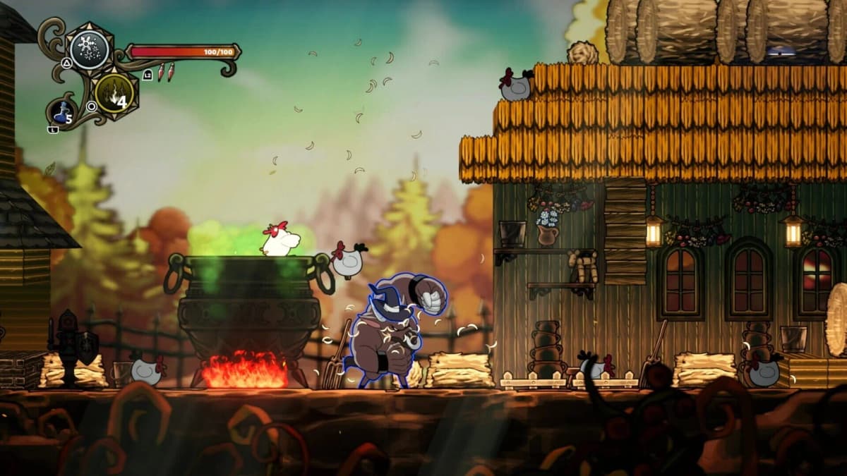 Screenshot from Never Grave: The Witch and the Curse