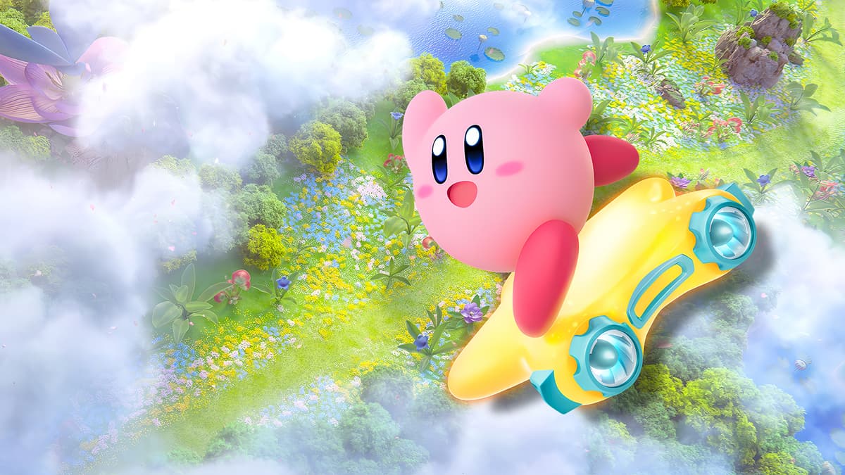 Kirby Air Riders – trailer / artwork