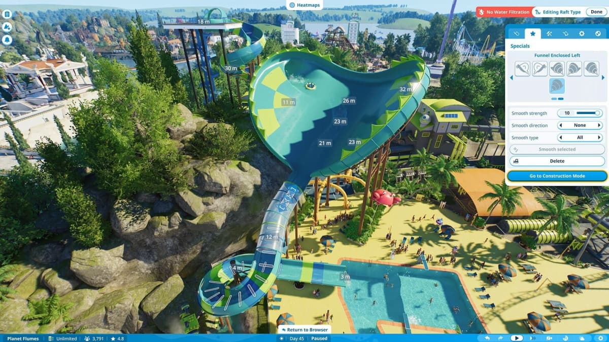 Screenshot from Planet Coaster 2: Deluxe Edition