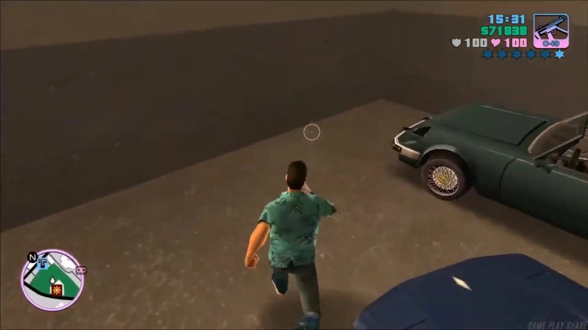 Screenshot from Grand Theft Auto: Vice City