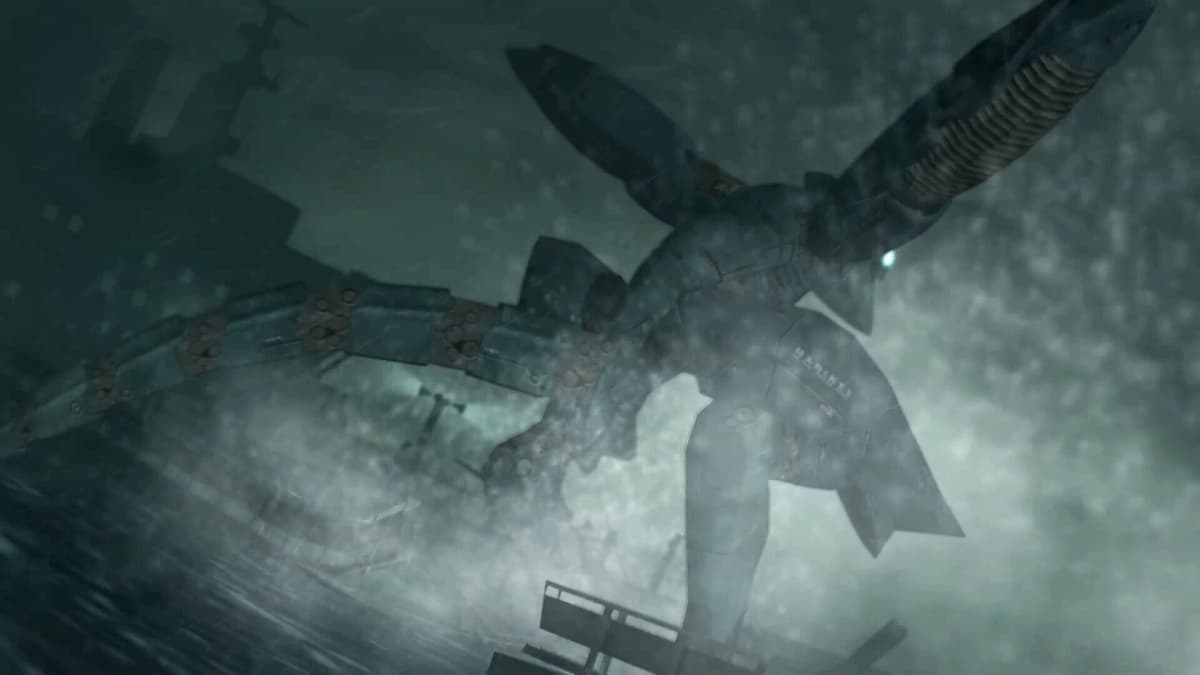 Screenshot from Metal Gear Solid 2: Sons of Liberty - Master Collection Version