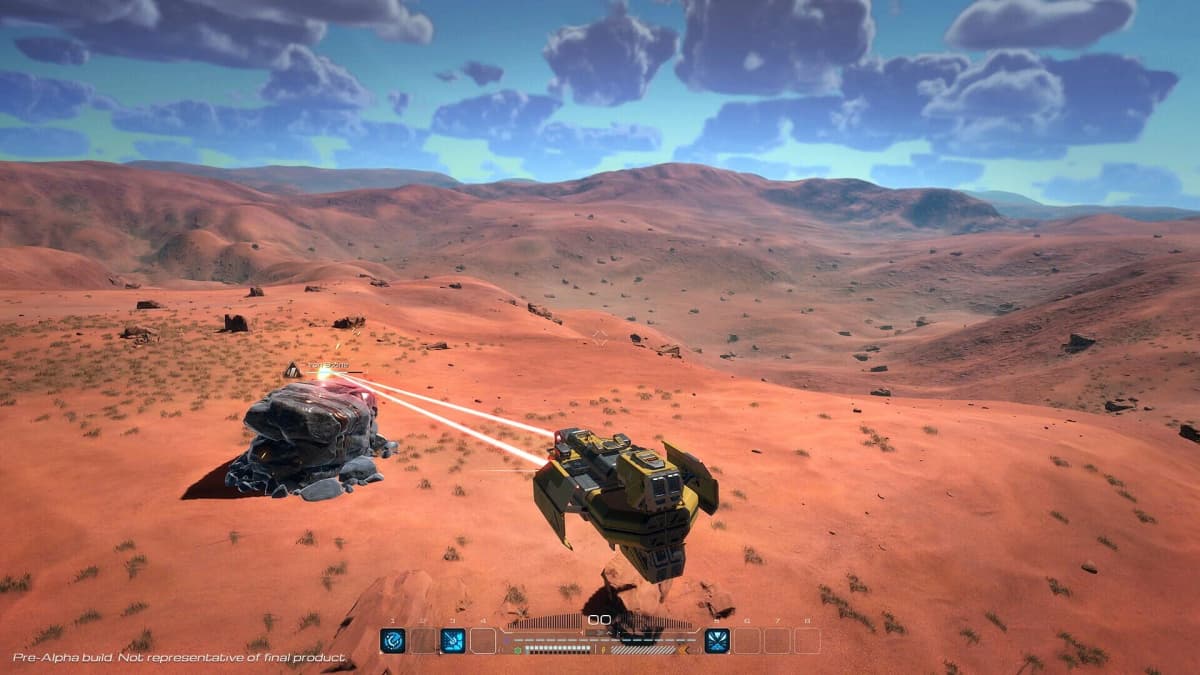 Screenshot from SpaceCraft
