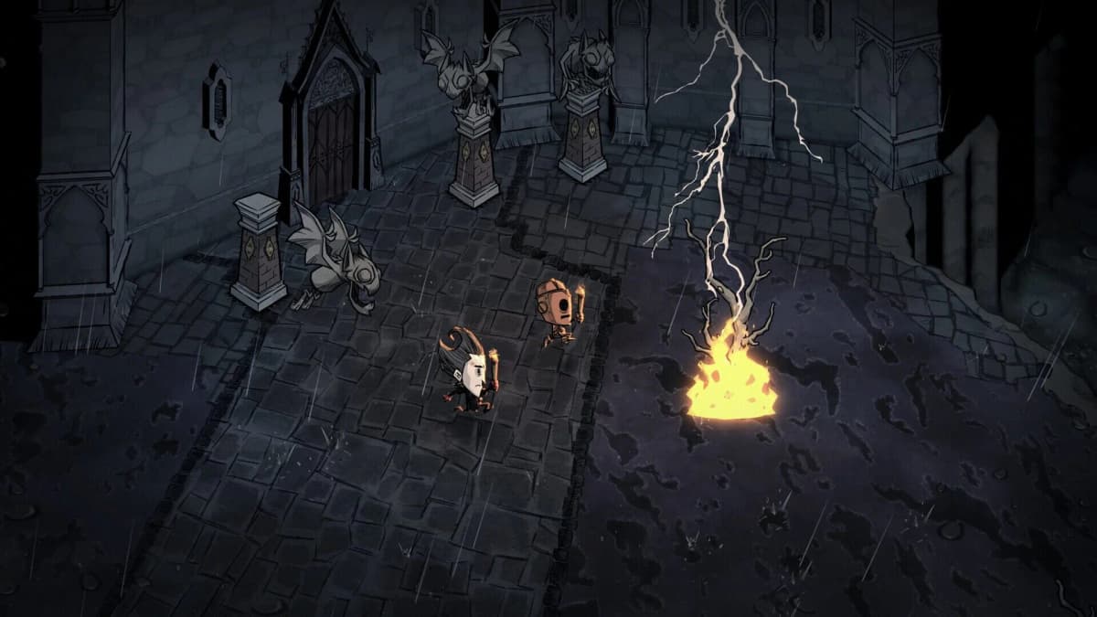 Screenshot from Don't Starve Elsewhere