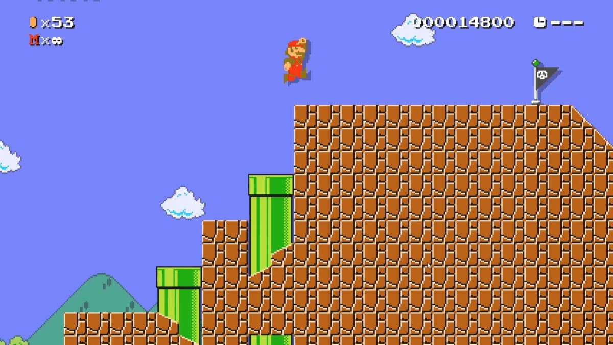 Screenshot from Super Mario Bros. Remastered