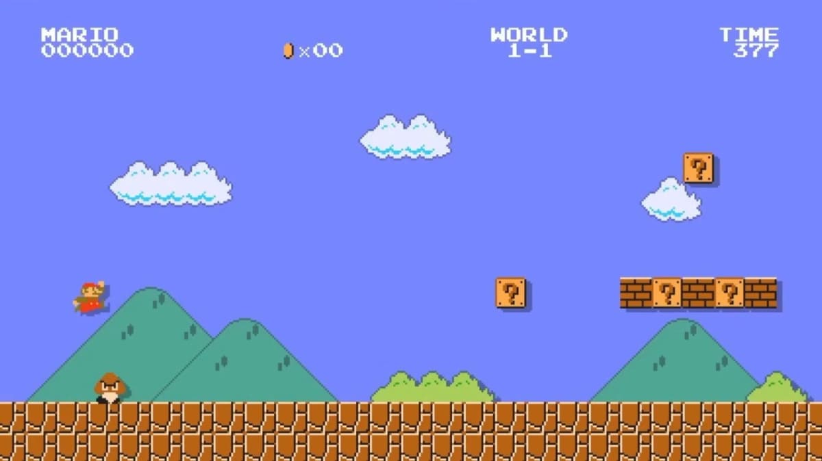 Screenshot from Super Mario Bros. Remastered