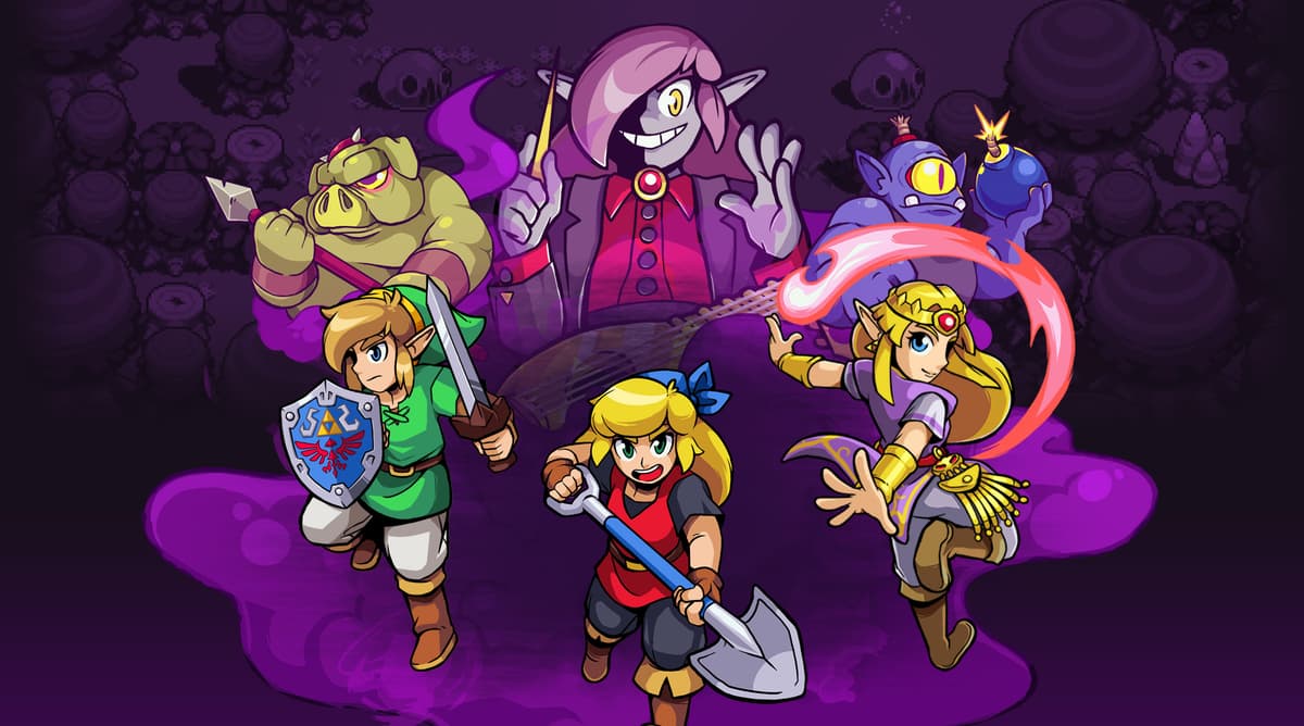 Cadence of Hyrule: Crypt of the NecroDancer feat. The Legend of Zelda – trailer / artwork
