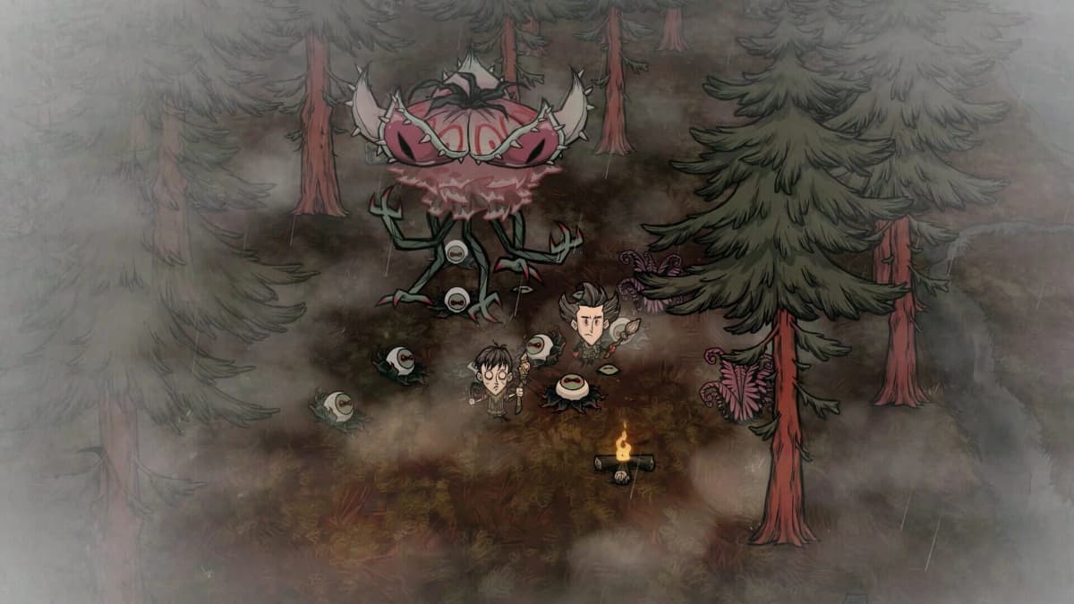 Screenshot from Don't Starve Elsewhere