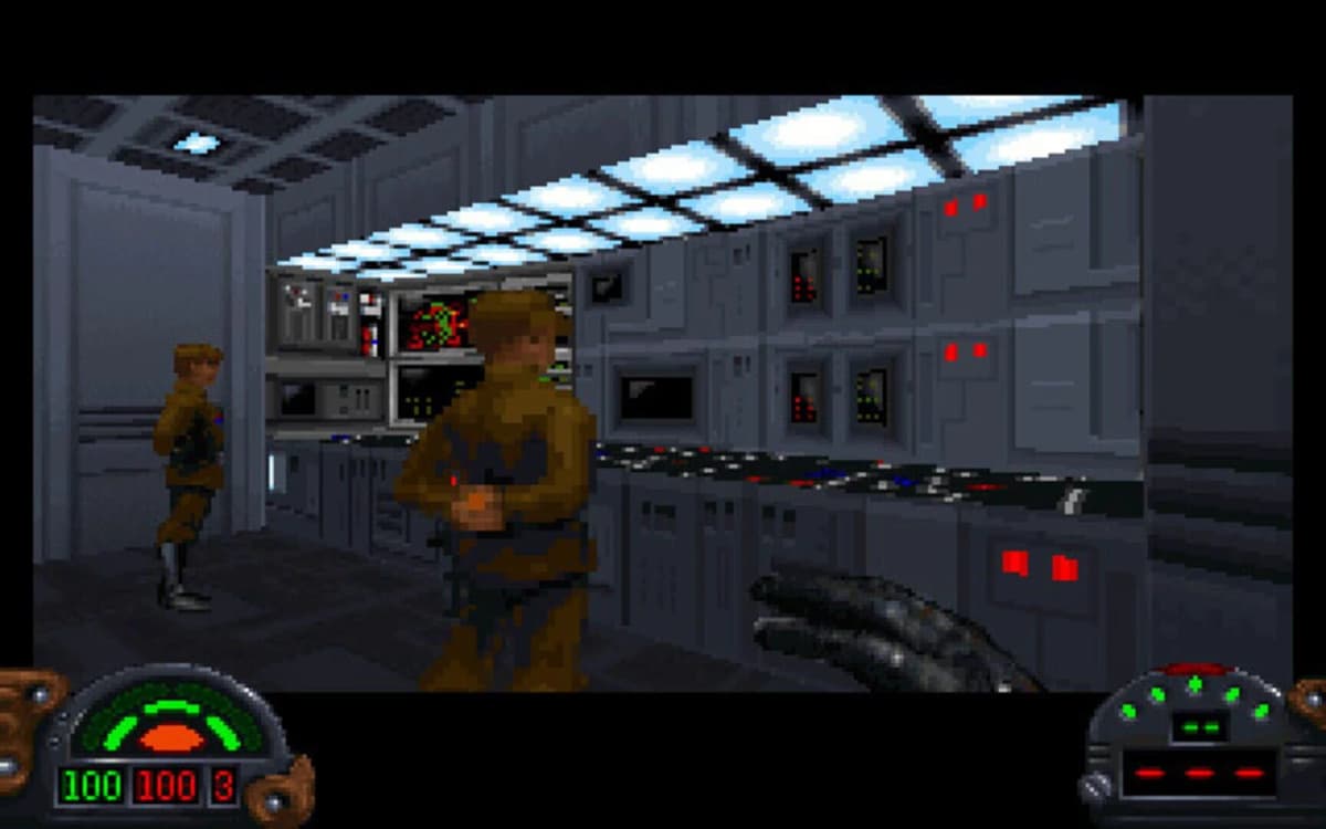 Screenshot from Star Wars: Dark Forces