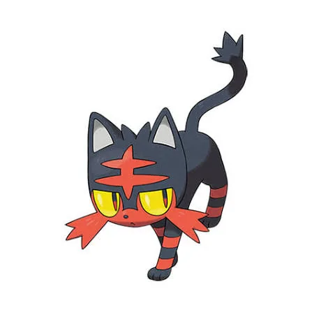 Litten – one of the cutest fire Pokémon