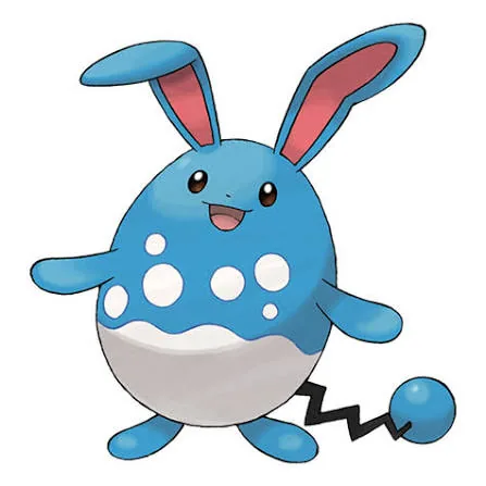 Azumarill – one of the cutest water Pokémon