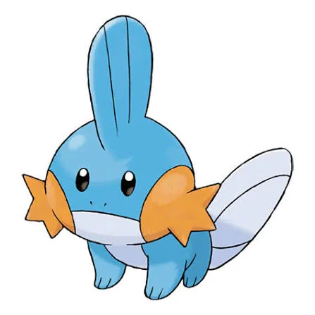 Mudkip – one of the cutest water Pokémon