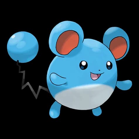 Marill – one of the cutest water Pokémon