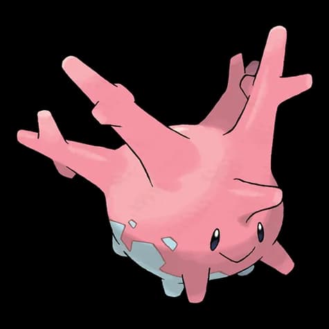 Corsola – one of the cutest water Pokémon