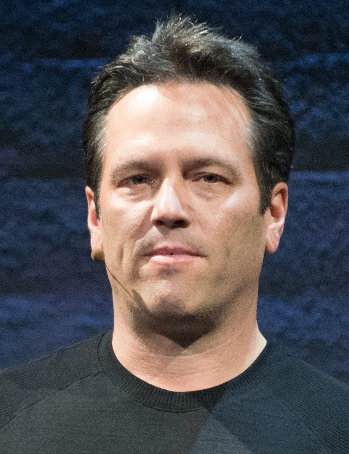Phil Spencer, former CEO of Microsoft Gaming, speaking at an industry event