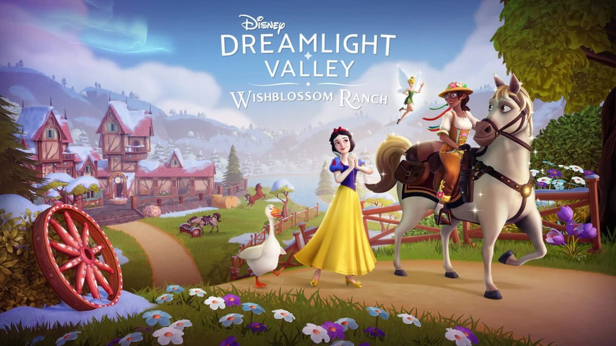 Screenshot from Disney Dreamlight Valley: Wishblossom Ranch