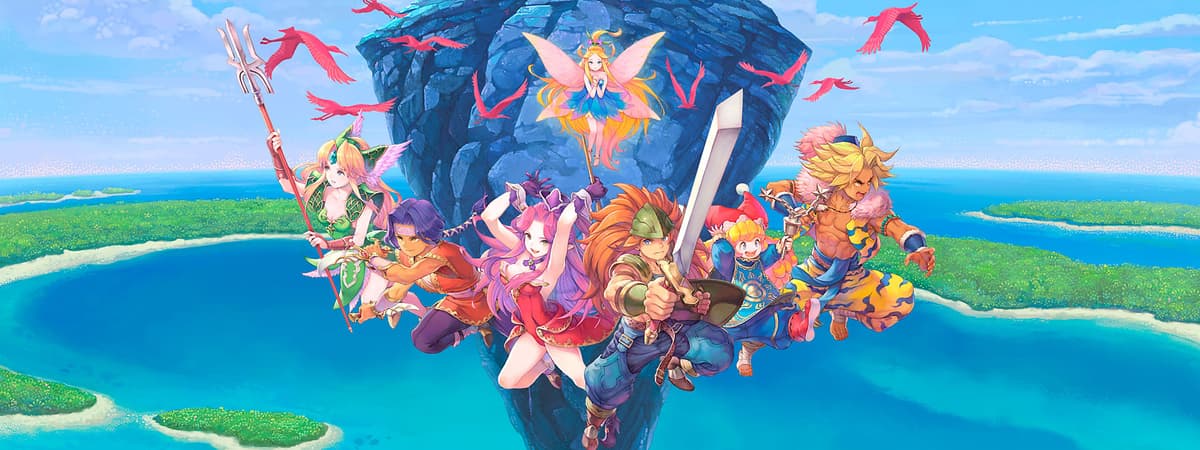 Trials of Mana – trailer / artwork