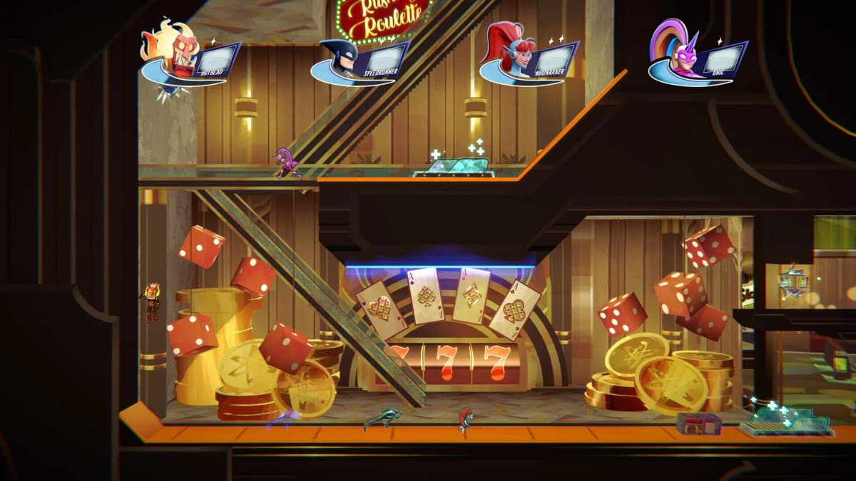 Screenshot from SpeedRunners 2: King of Speed