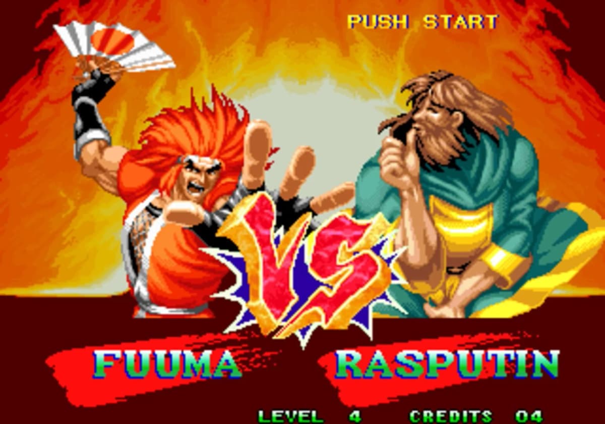 Screenshot from World Heroes Perfect