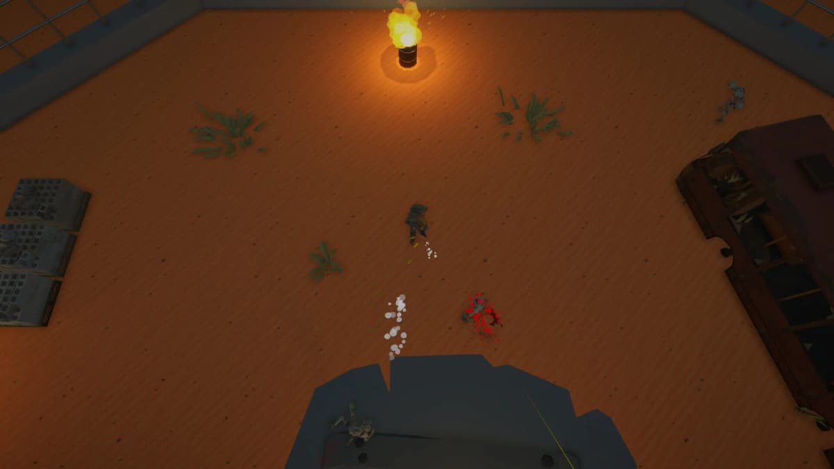 Screenshot from Zombie Arena Survival