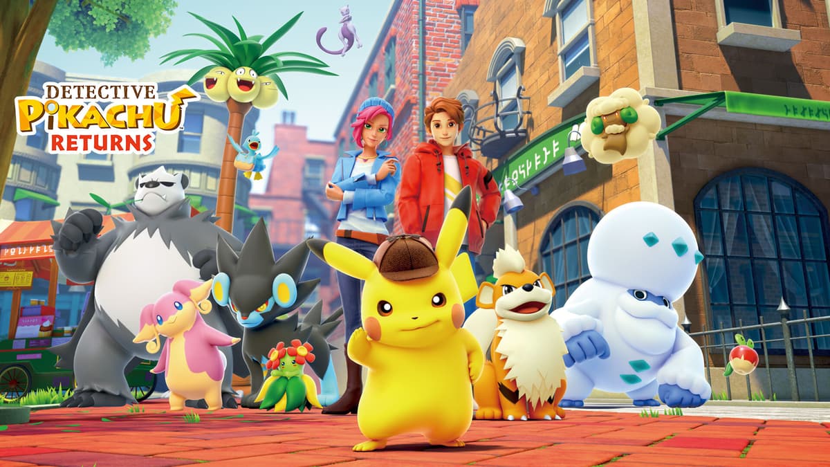 Detective Pikachu Returns – trailer / artwork