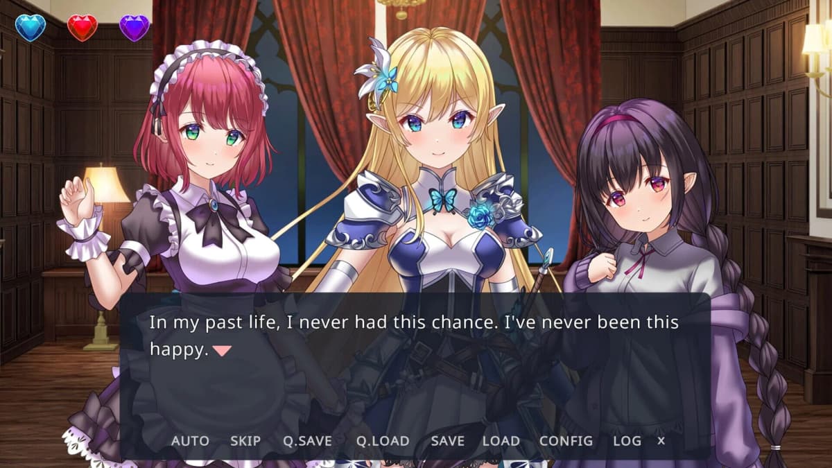 Screenshot from Isekai Harem Quest: Love, Blades, and Power