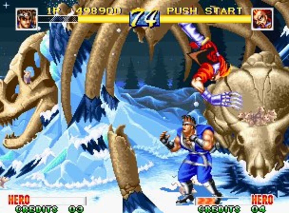 Screenshot from World Heroes Perfect