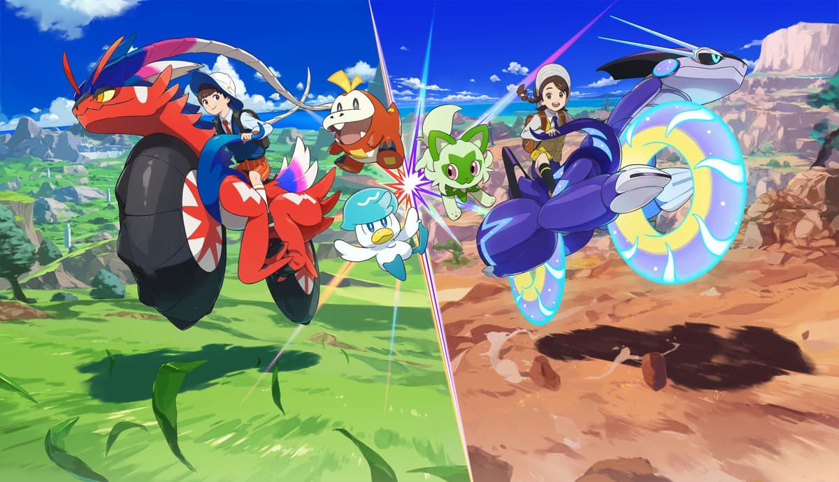 Pokémon Scarlet / Pokémon Violet – trailer / artwork
