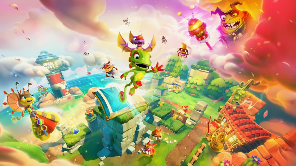 Yooka-Laylee and the Impossible Lair – trailer / artwork