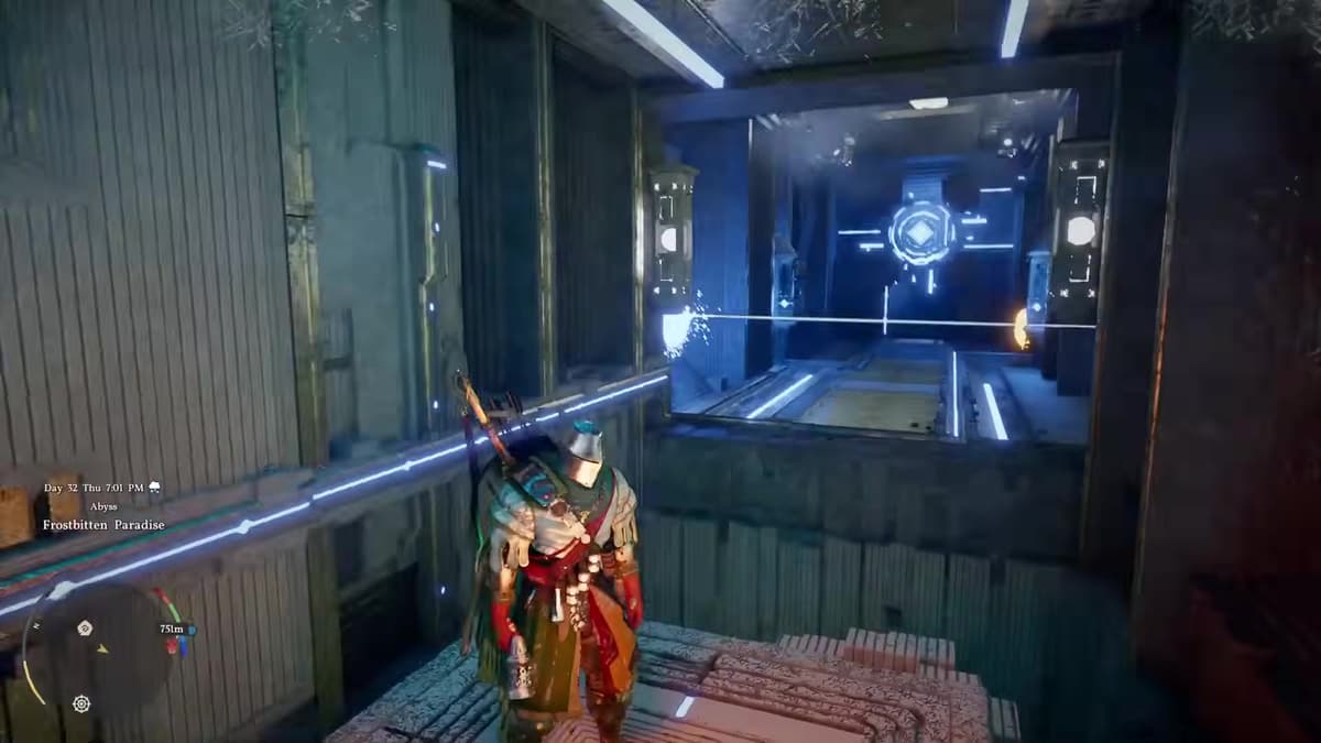 Frostbitten Paradise on the Spire of Ringing Truth chain that leads to the Frost Mantle (Ice) Abyss.