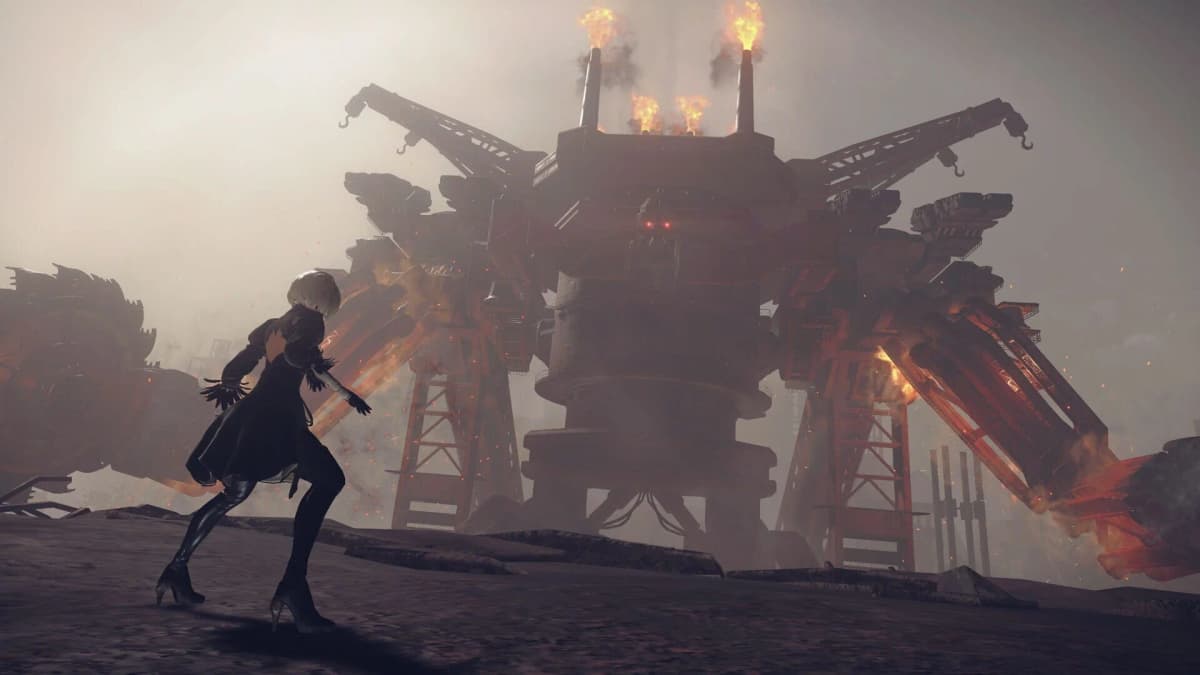 Screenshot from NieR: Automata