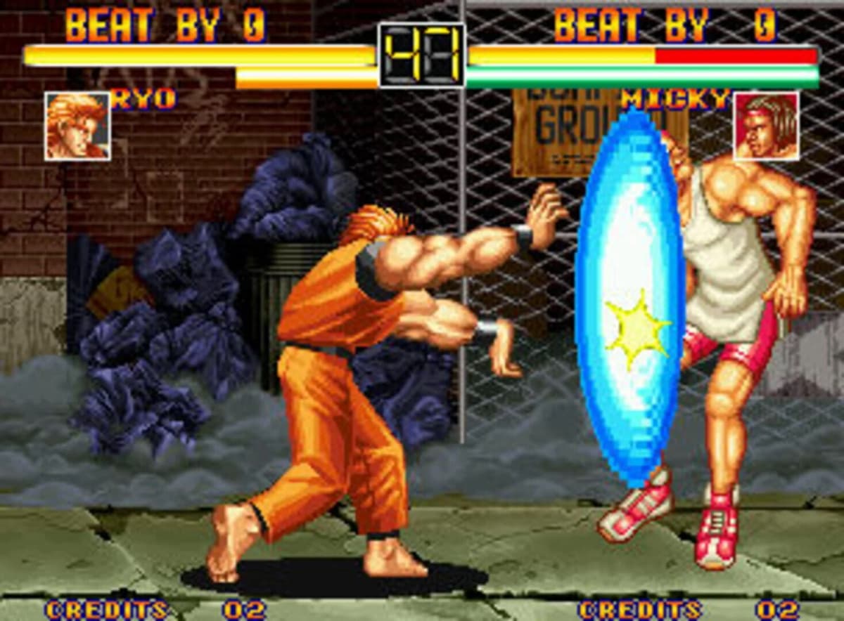 Screenshot from Art of Fighting