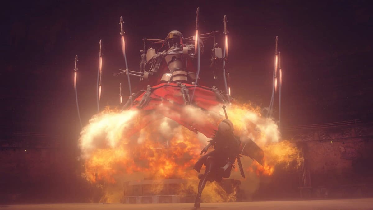 Screenshot from NieR: Automata