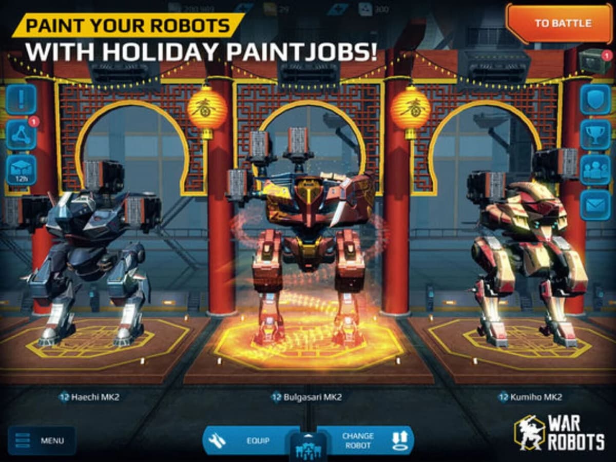 Screenshot from War Robots