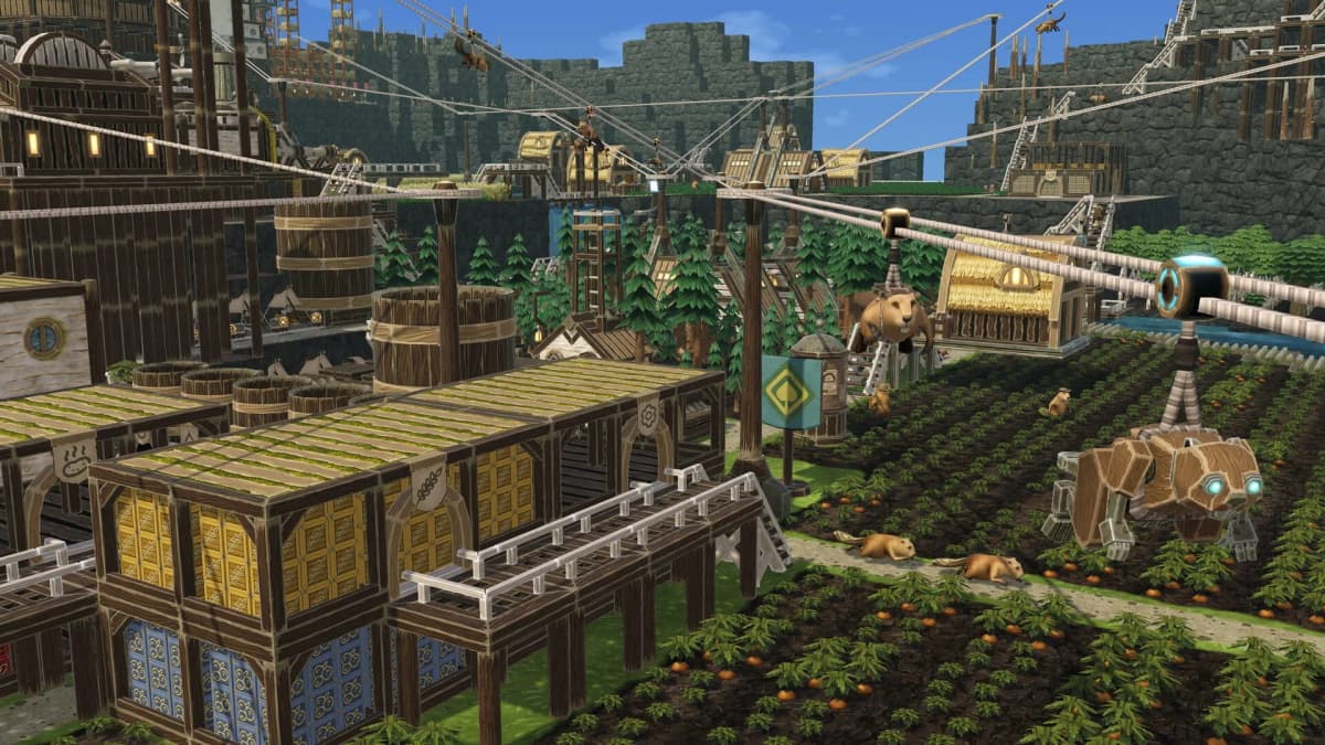 Screenshot from Timberborn