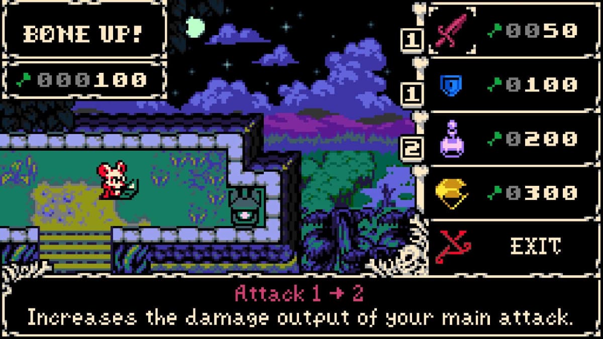 Screenshot from Mina the Hollower