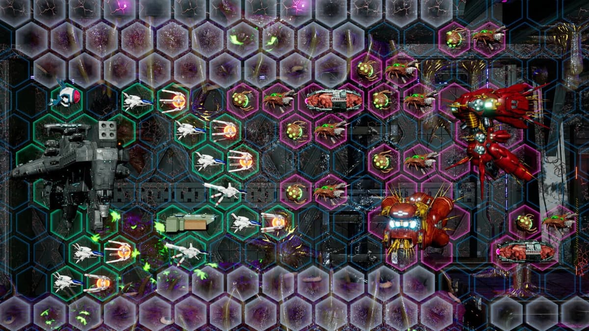 Screenshot from R-Type Tactics I & II Cosmos