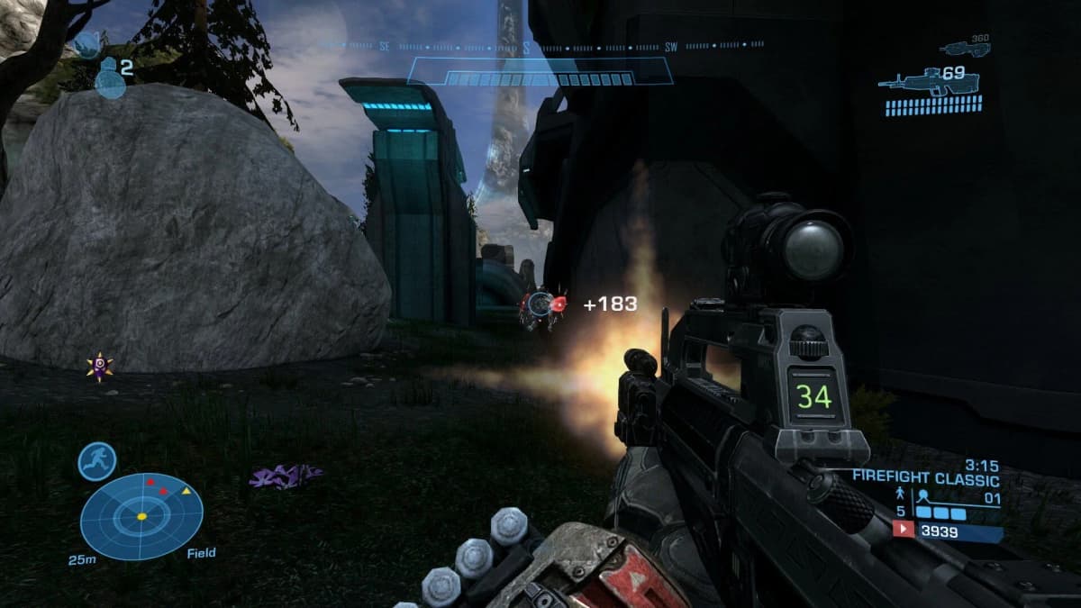 Screenshot from Halo: Reach Evolved