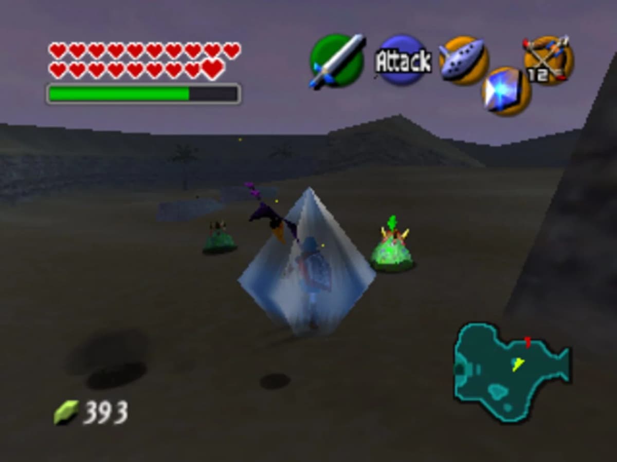 Screenshot from The Legend of Zelda: Ocarina of Time