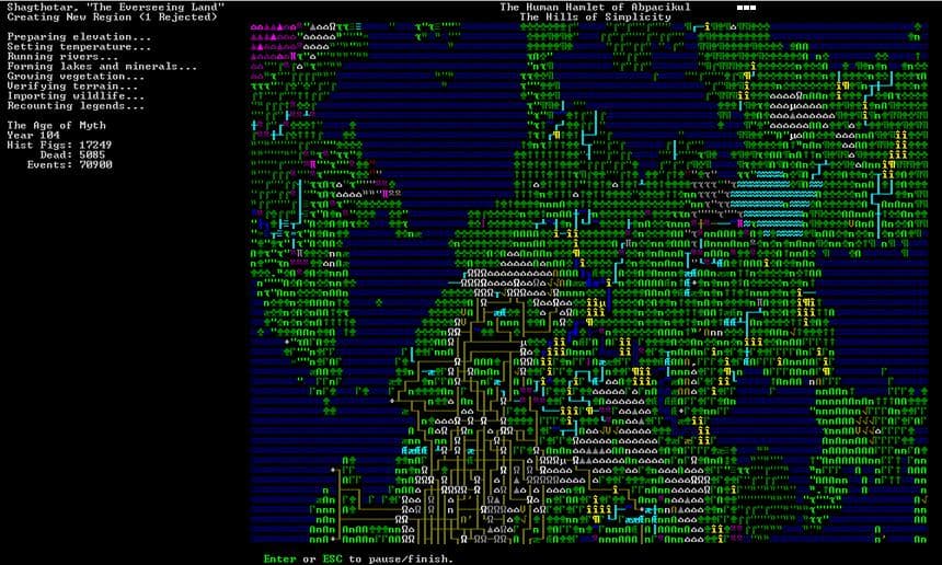 Dwarf Fortress – trailer / artwork