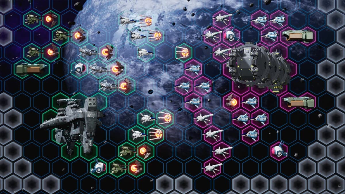 Screenshot from R-Type Tactics I & II Cosmos