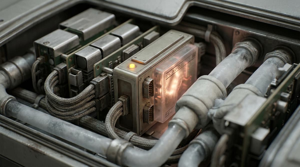 Technical-looking ‘disabled’ module visual