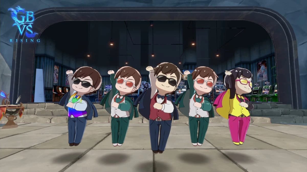 Screenshot from Granblue Fantasy Versus Rising: Premium Avatar Set Zombie Land Saga Movie